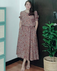 *Alexa Printed Dress 0062