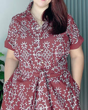 Load image into Gallery viewer, *Julia Maxi Eyelet Embroidered Dress 0054