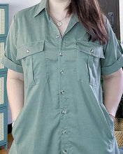 Load image into Gallery viewer, *Elena Premium Cotton Acid Linen Dress 0086