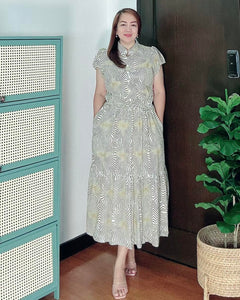 *Bela Maxi Printed Dress 0131