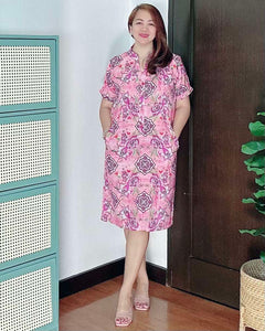 *Bea Printed Dress 0442