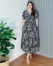 Load image into Gallery viewer, *Sigrid Maxi Printed Dress 0107