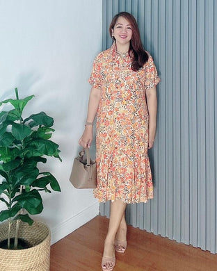 *Harper Printed Dress 0017