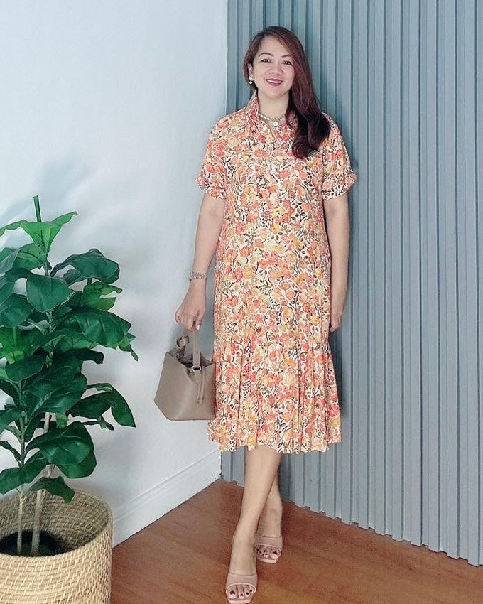 *Harper Printed Dress 0017