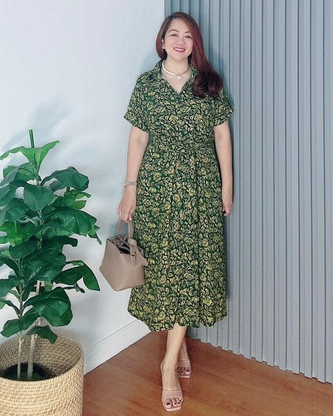 *Julia Maxi Printed Dress 0033