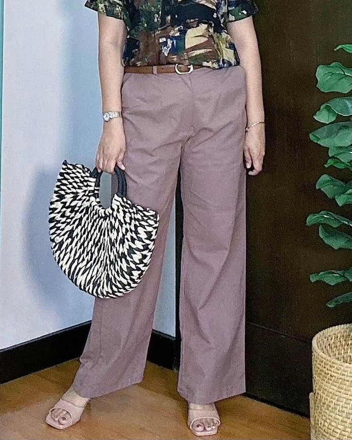*Vika Plain Pants 0015
