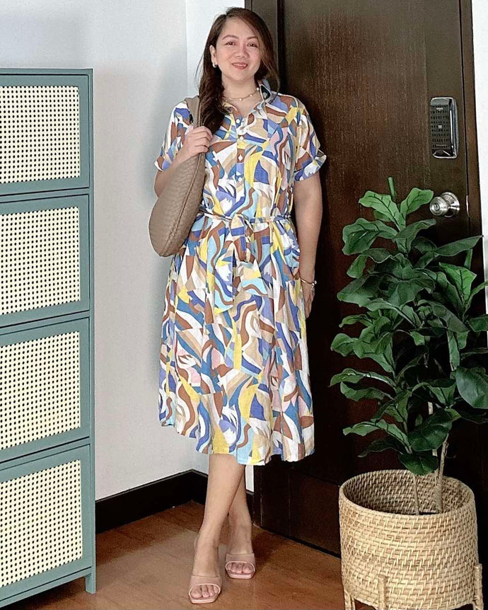 *Luna Printed Dress 0030