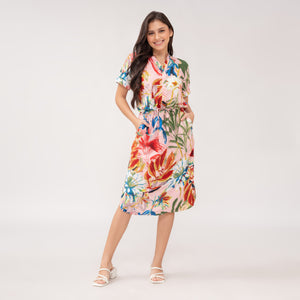 Aimee Printed Dress 0030