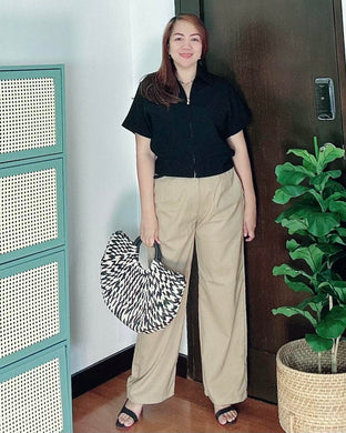 *Vika Premium Linen  Pants 0024