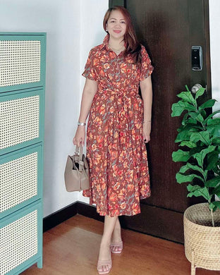 *Julia Maxi Printed Dress 0011