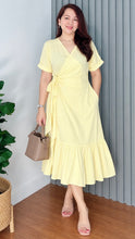 Load image into Gallery viewer, Sale! Mara Overlap Dress 0004