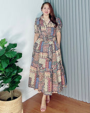 Load image into Gallery viewer, *Diana Maxi Printed Dress 0099