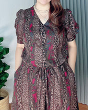 Load image into Gallery viewer, *Andi Drawstring Printed Dress 0040