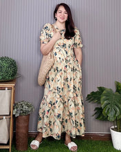 Load image into Gallery viewer, Atasha Printed Maxi  Dress  0032