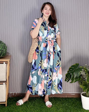 Load image into Gallery viewer, Sale! Kelly Maxi Printed Dress 0024