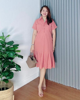 *Harper Plain Salmon Dress 0013