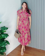 Load image into Gallery viewer, *Diana Maxi Printed Dress 0106
