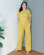 Load image into Gallery viewer, *Vinna Premium Linen Mustard Coordinates 0014