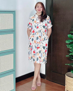 *Bea Printed Dress 0444