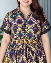 Load image into Gallery viewer, *Ara Printed Senefa Dress 0037
