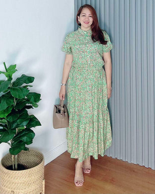 *Bianca Maxi Printed Dress 0260