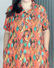 Load image into Gallery viewer, *Katie Printed Dress 0077