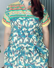 Load image into Gallery viewer, *Zoe Printed Dress 0012