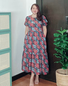 *Atasha Maxi Printed Dress 0061