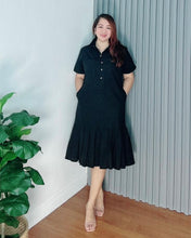 Load image into Gallery viewer, *Harper Plain Black Dress 0004
