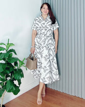 Load image into Gallery viewer, *Julia Maxi Eyelet Embroidered Dress 0057