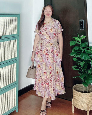 *Sam Maxi Printed Dress 0016