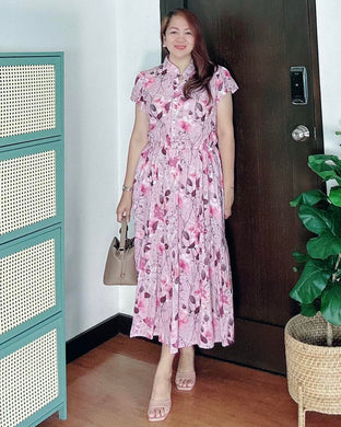 *Bela Maxi Printed Dress 0136