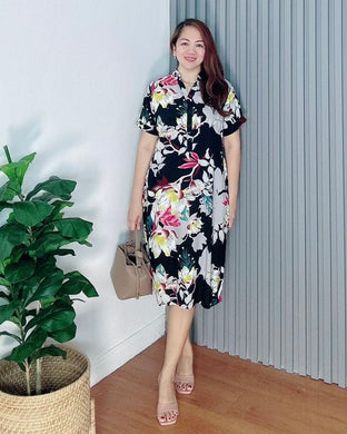 *Bea Printed Dress 0455