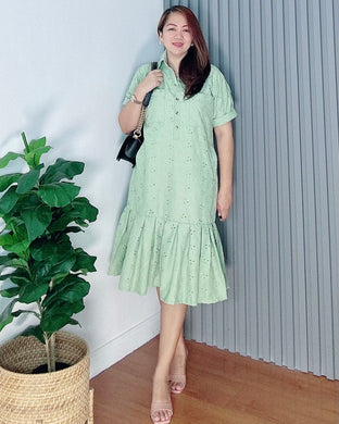 *Harper Eyelet Embroidered Dress 0010