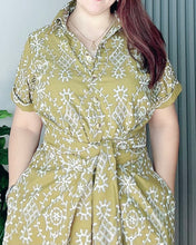 Load image into Gallery viewer, *Julia Maxi Eyelet Embroidered Dress 0055