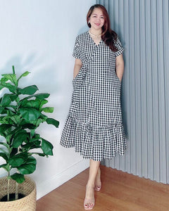 Mara Overlap Dress 0019