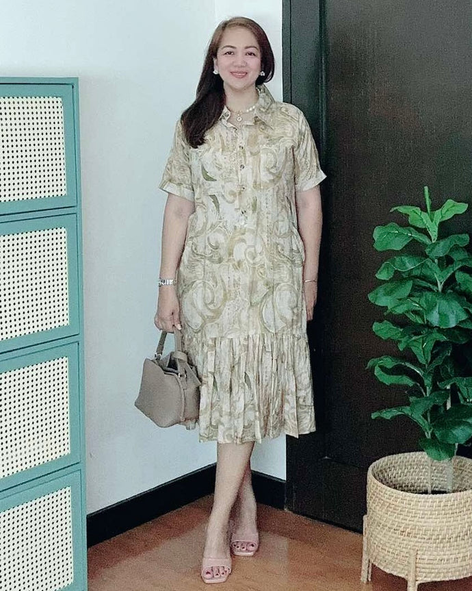 *Giana Printed Dress 0125