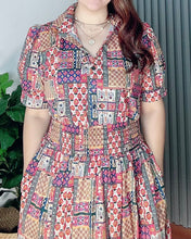Load image into Gallery viewer, *Diana Maxi Printed Dress 0098