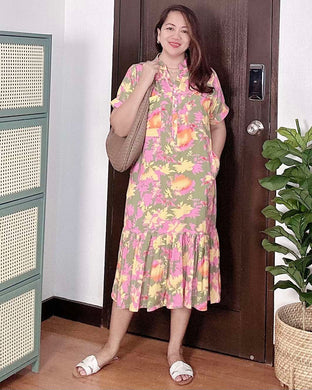 Hailey Printed Dress 0100