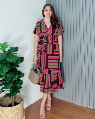 Mara Overlap Dress 0006