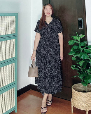 *Sam Maxi Polka Dress 0017