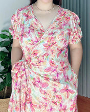 Load image into Gallery viewer, *Say Printed Overlap Maxi Dress 0016