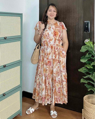 Bela Maxi Printed Dress 0120