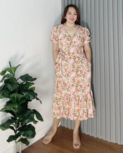 Load image into Gallery viewer, *Say Printed Overlap Maxi Dress 0014