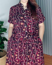 Load image into Gallery viewer, *Carmie Printed Dress 0154