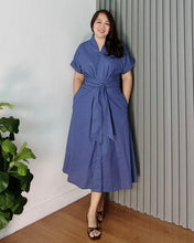 Load image into Gallery viewer, * Vera Plain Premium Linen Dress 0016