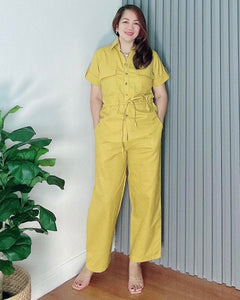 *Ingrid Premium Linen Mustard Coordinates 0009