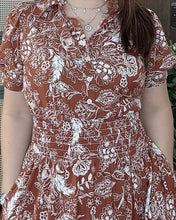 Load image into Gallery viewer, Diana Maxi Printed Dress 0086