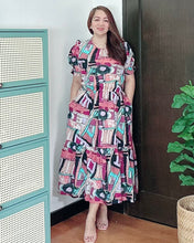Load image into Gallery viewer, *Martha Maxi Printed Dress 0063