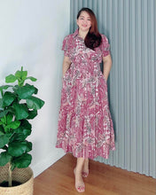Load image into Gallery viewer, *Diana Maxi Printed Dress 0108